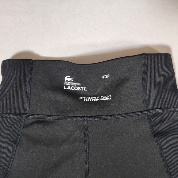 Lacoste Sport Biker shorts NWOT - Picture 6 of 7